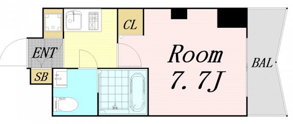 セレニテ新大阪弐番館の物件間取画像